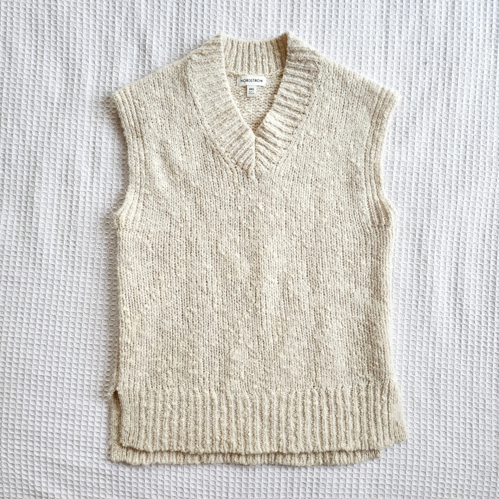 Nordstrom Wool Sleeveless Sweater